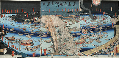 東都両国橋夏景色