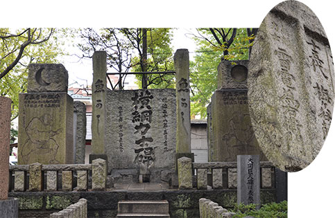 富岡八幡宮の力士碑