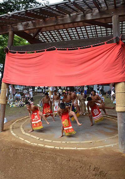 長野県小諸市　「八朔相撲」